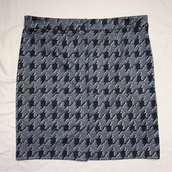 🆕 Gray Black Skirt Women’s PL Houndstooth Pencil Mini Business Workwear Summer - Picture 2 of 7